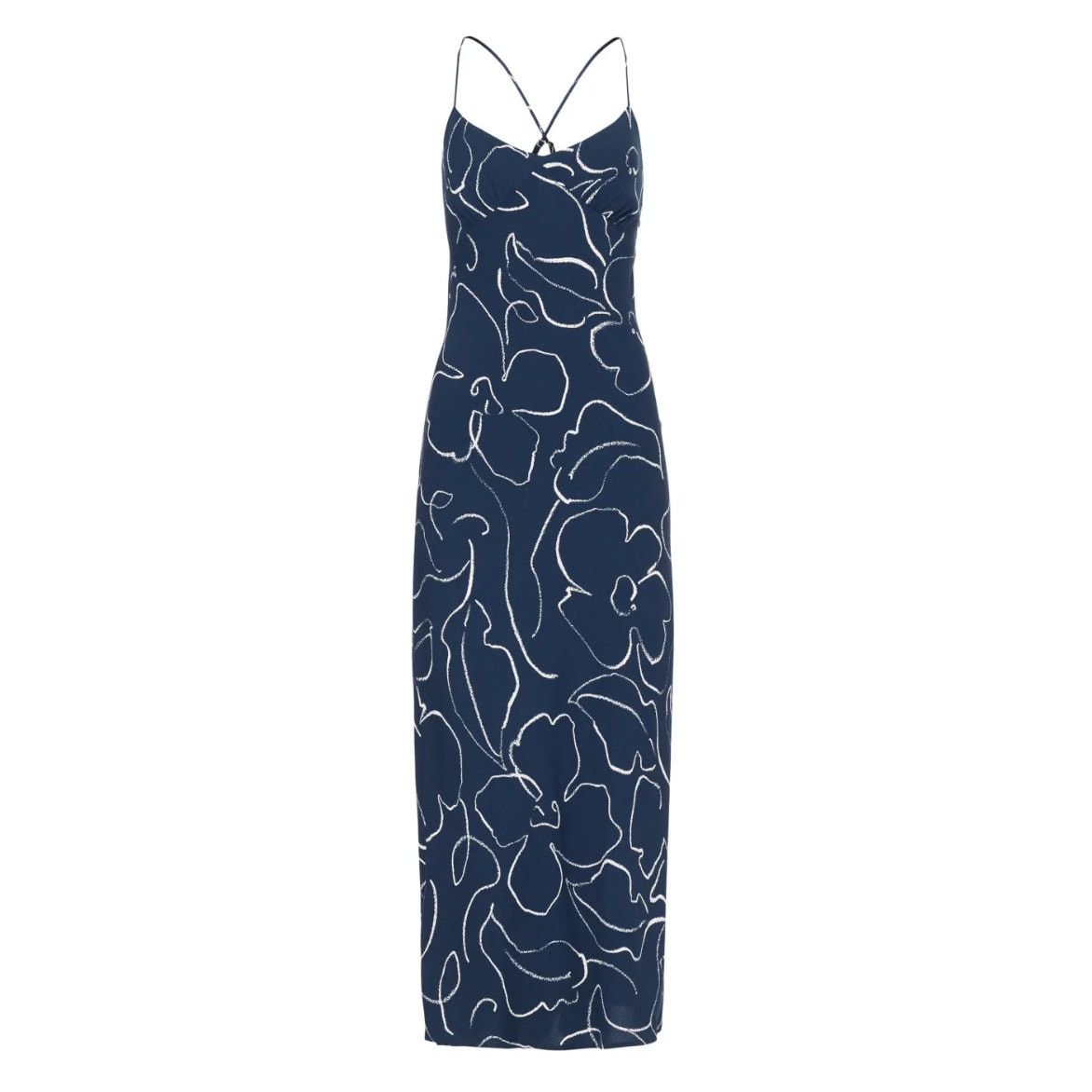 Madewell Madewell Layton Slip Dress in Blue, Size US 4 Size S / US 4 / IT 40 - 1 Thumbnail