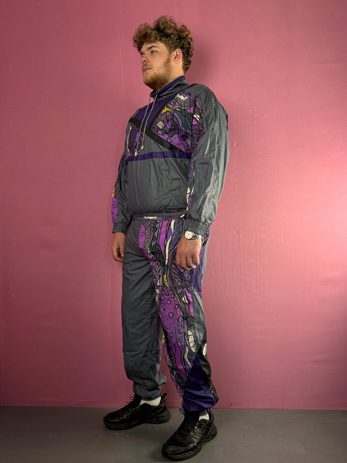 Other Mc Pearson Abstract Tracksuit XL Windbreaker Vintage Size US XL / EU 56 / 4 - 1 Thumbnail