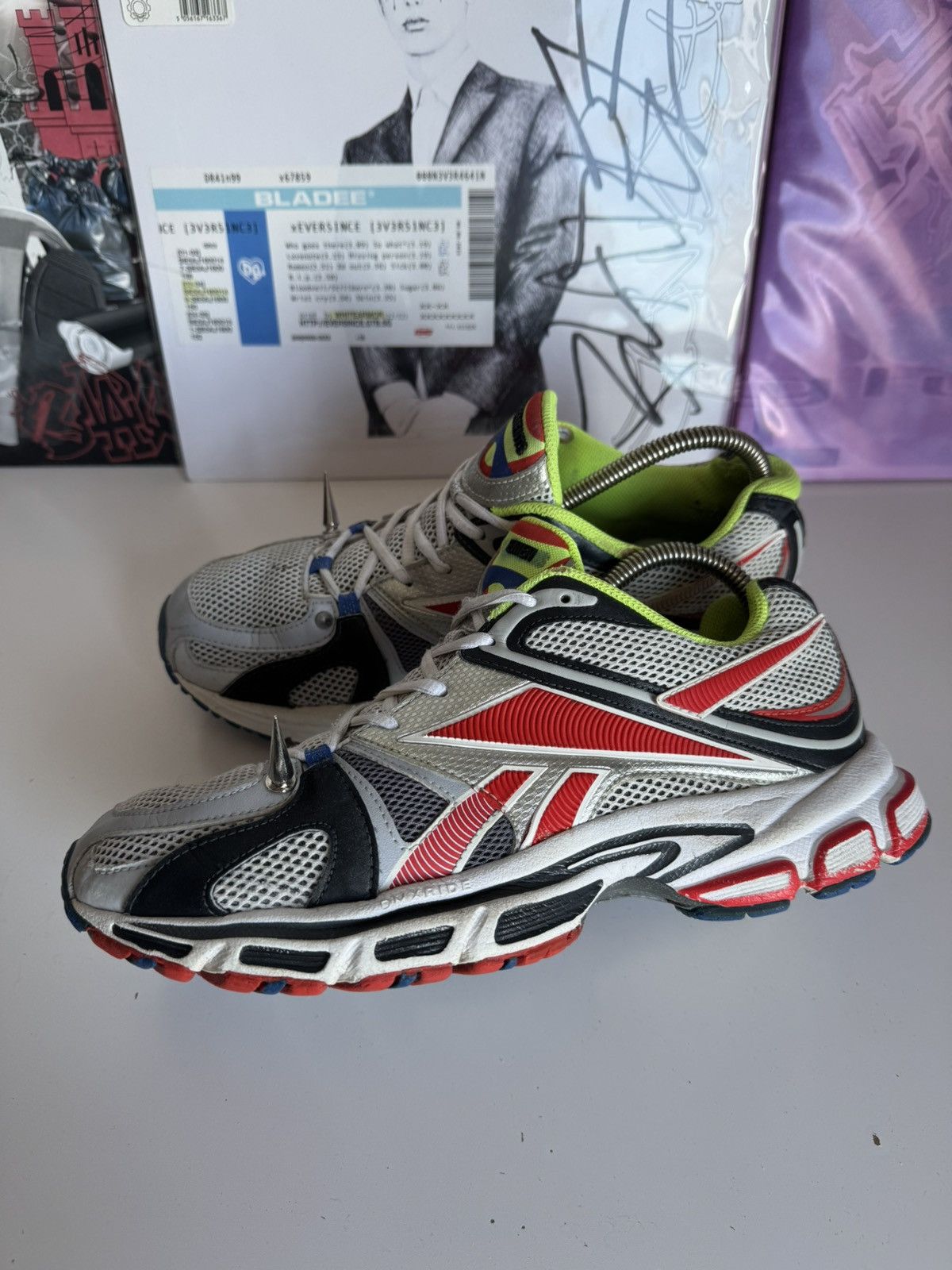 Vetements Vetements x Reebok Spike Runner 200 Sneakers Archive Luxury Size US 8.5 / EU 41-42 - 10 Thumbnail