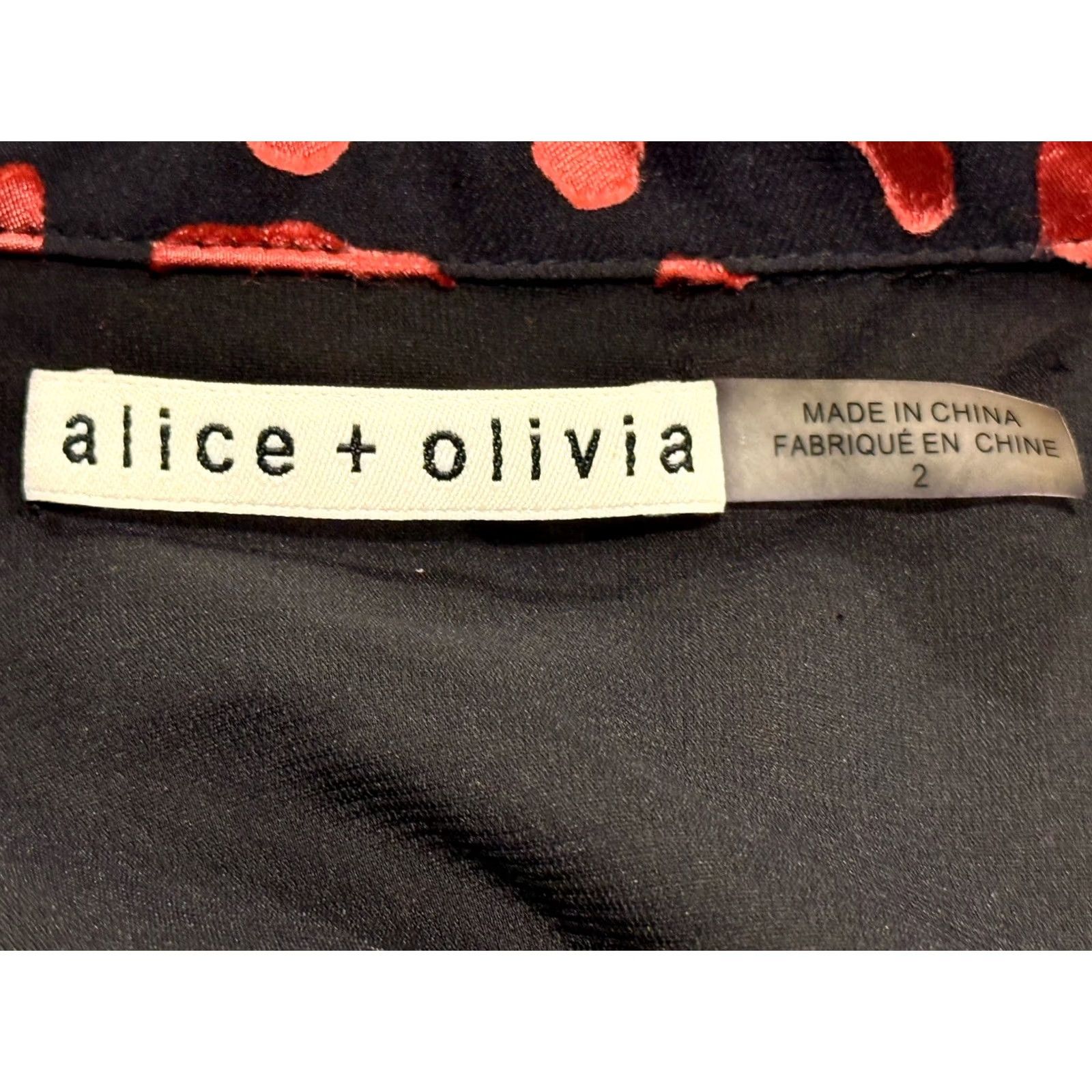 Alice + Olivia Alice + Olivia Abigail Wrap Silk Blend Leopard Rose V-Neck Dress Sz 2 Size XS / US 0-2 / IT 36-38 - 6 Thumbnail