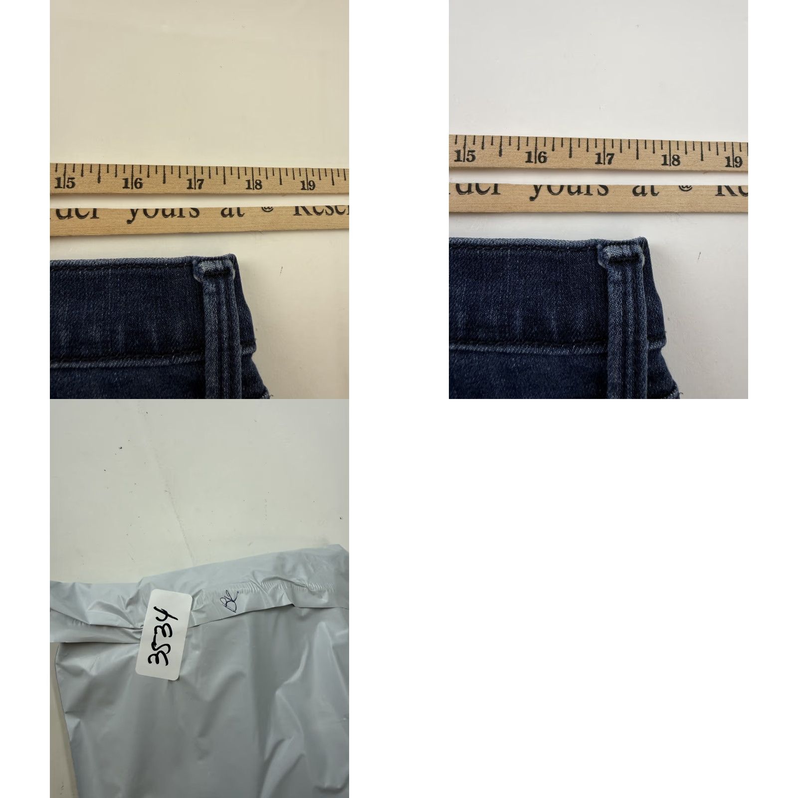 Banana Republic Banana Republic Jeans Womens 33 Blue Skinny Slim Fit Premium Denim Dark Wash Size 24" / US 00 / IT 34 - 9 Thumbnail
