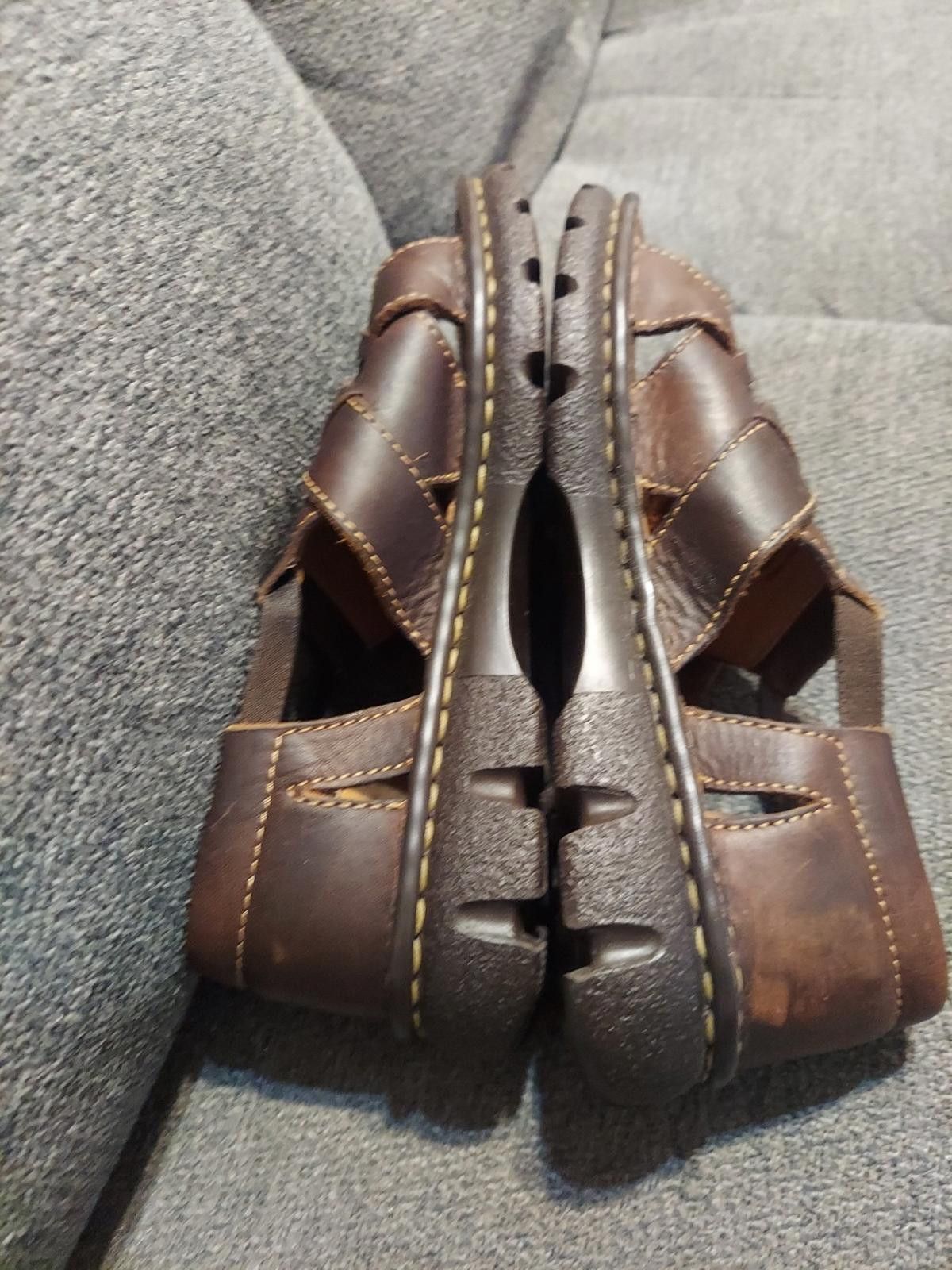 Born Born 90's Womens Brown Leather Fisherman Sandals Size 8 Size US 8 / IT 38 - 6 Thumbnail