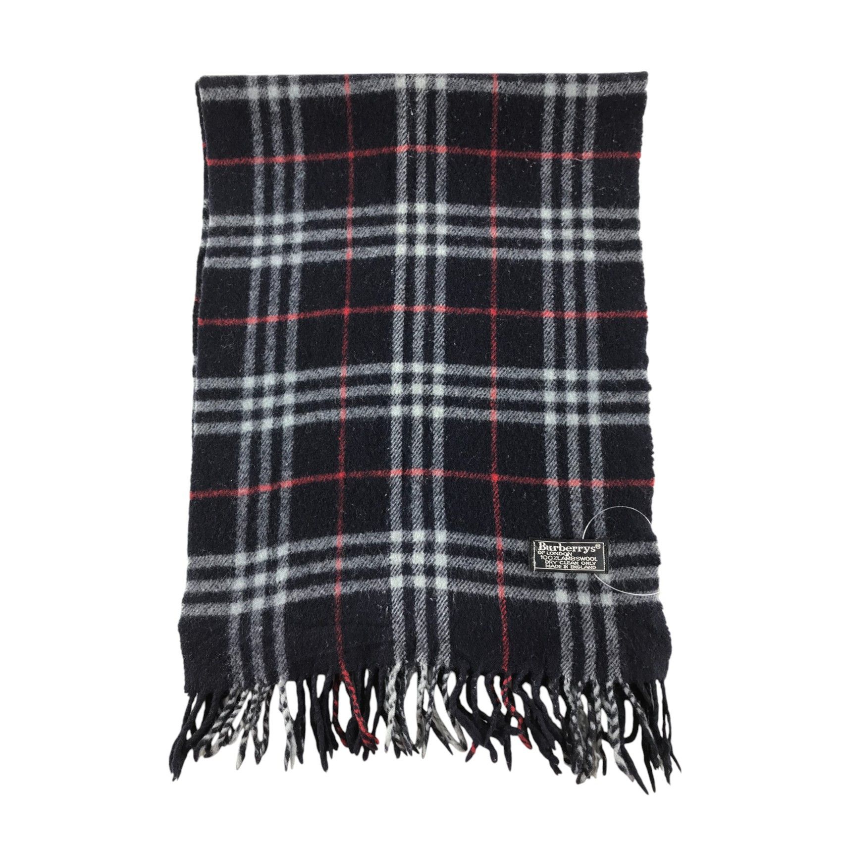 Burberry × Vintage Burberry Scarf / Muffler / Neckwear - WW2986 Size ONE SIZE - 2 Thumbnail