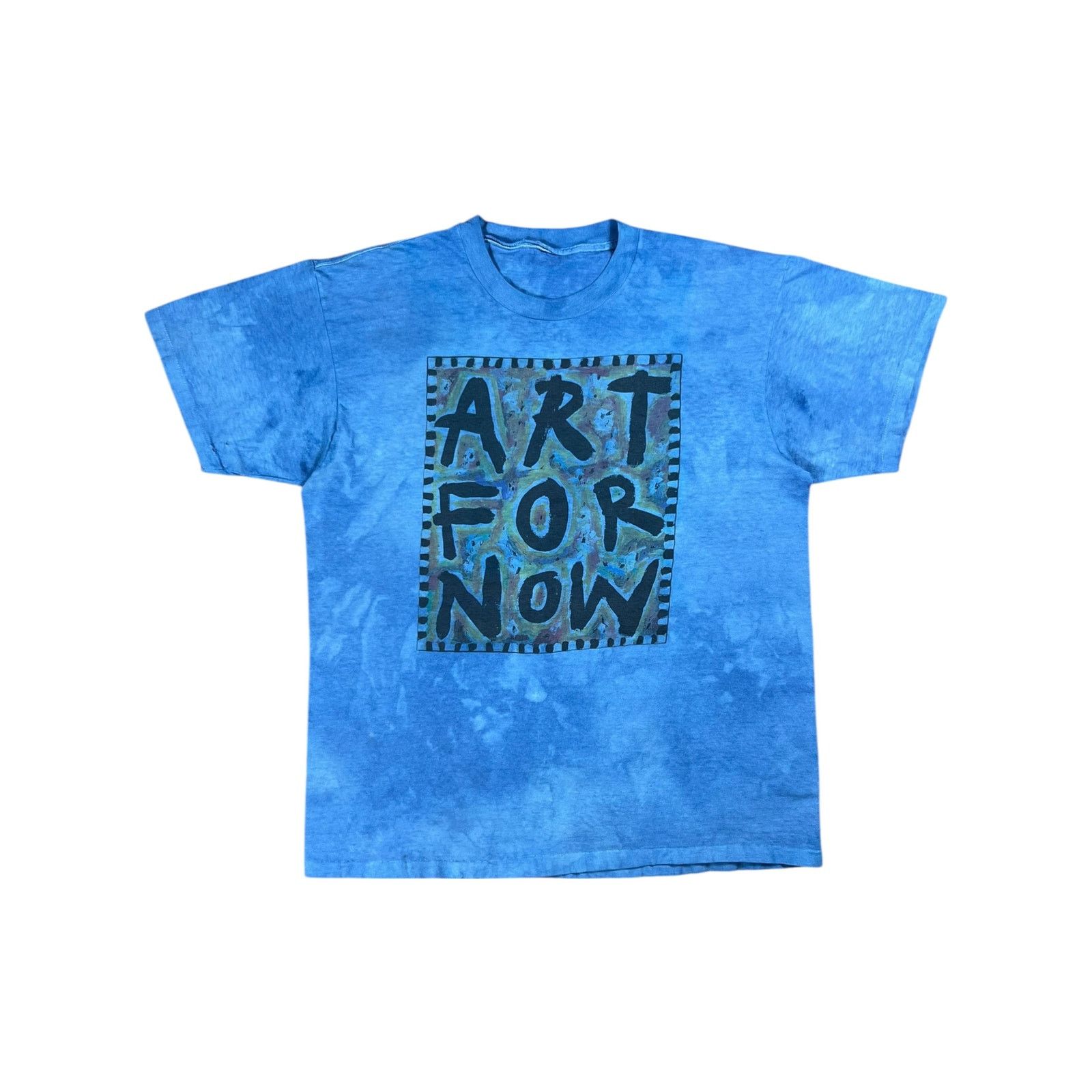 Vintage Vintage 90s ART FOR NOW Fred Babb over dye faded art tee Size US XL / EU 56 / 4 - 1 Thumbnail