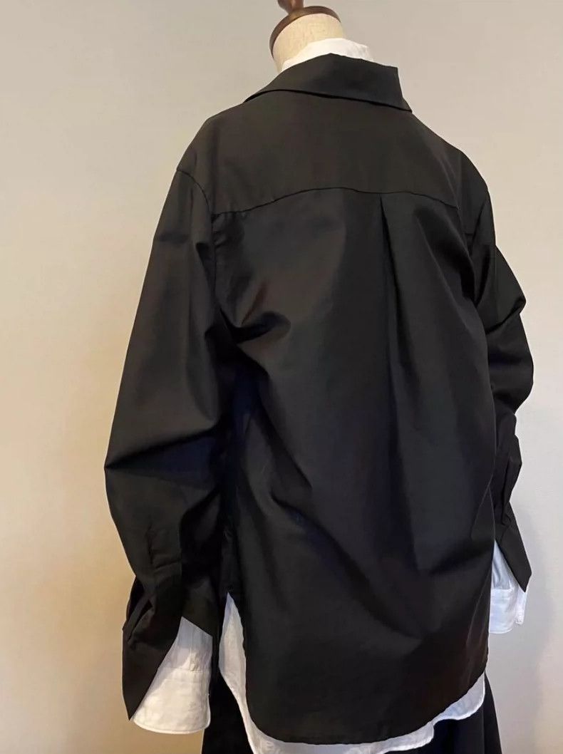 Yohji Yamamoto Yohji Yamamoto Silhouette Jacket Size US S / EU 44-46 / 1 - 1 Thumbnail