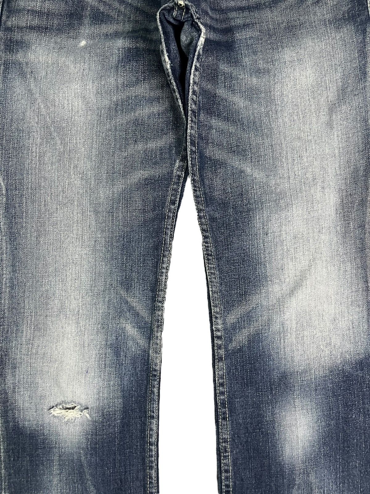 semanticdesign Vintage Semantic Design Faded Wash Distressed Jeans Size US 30 / EU 46 - 3 Thumbnail