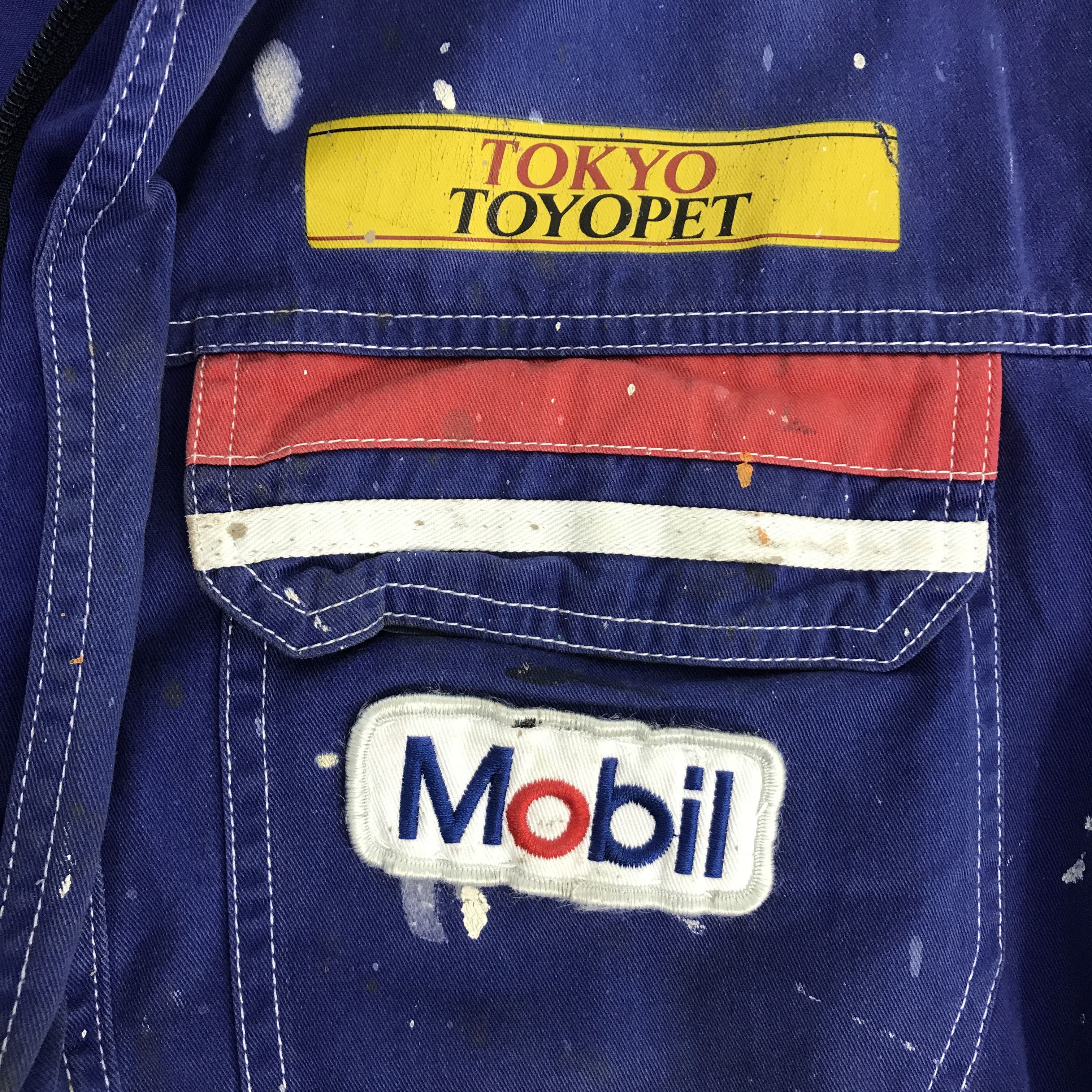 Japanese Brand Vtg Tokyo tecno toyopet Racing coverall painted style K70B20 Size US L / EU 52-54 / 3 - 15 Thumbnail