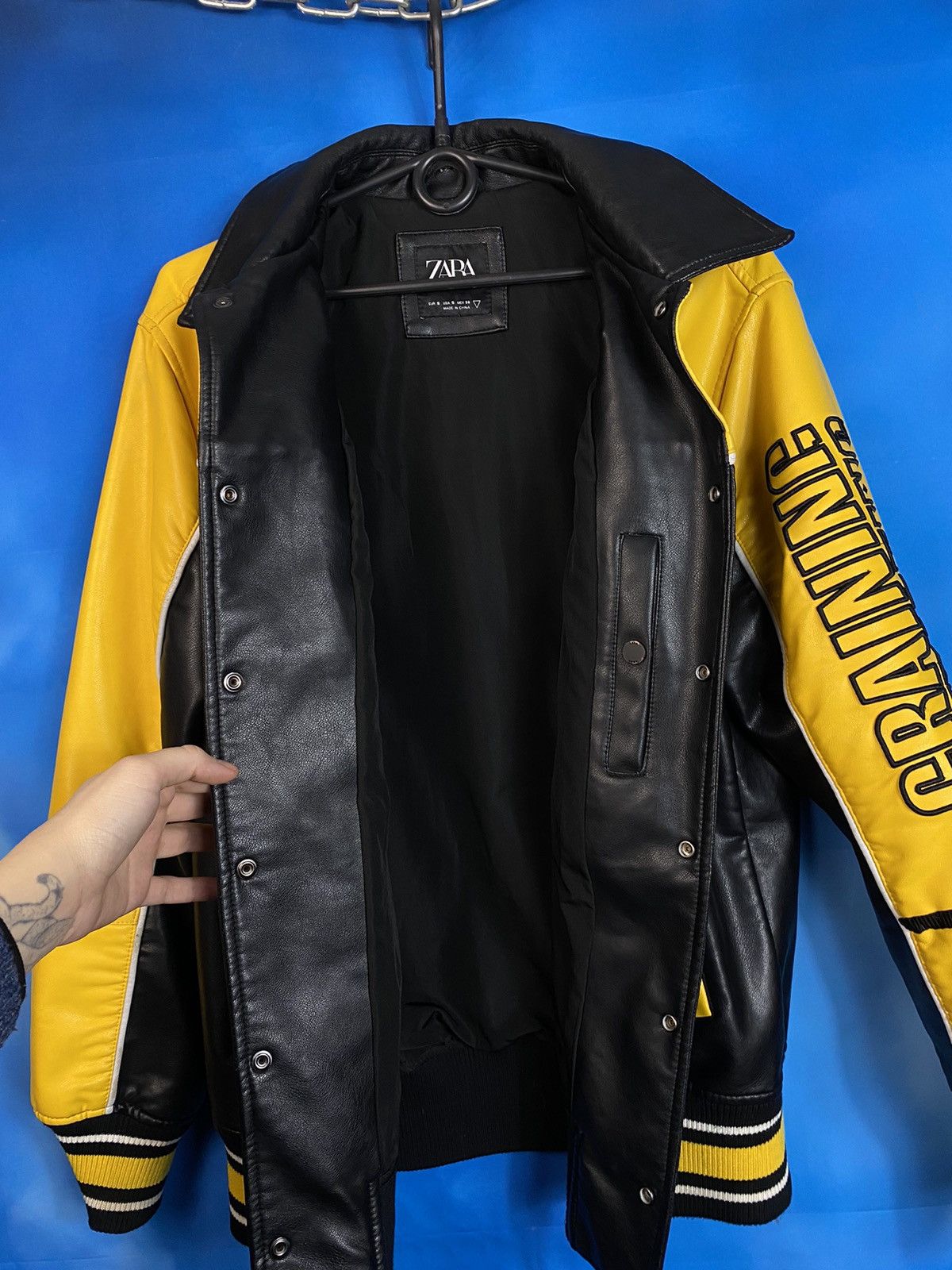ZAPA Zara x NASCAR racing eco-leather jacket Size US S / EU 44-46 / 1 - 8 Thumbnail