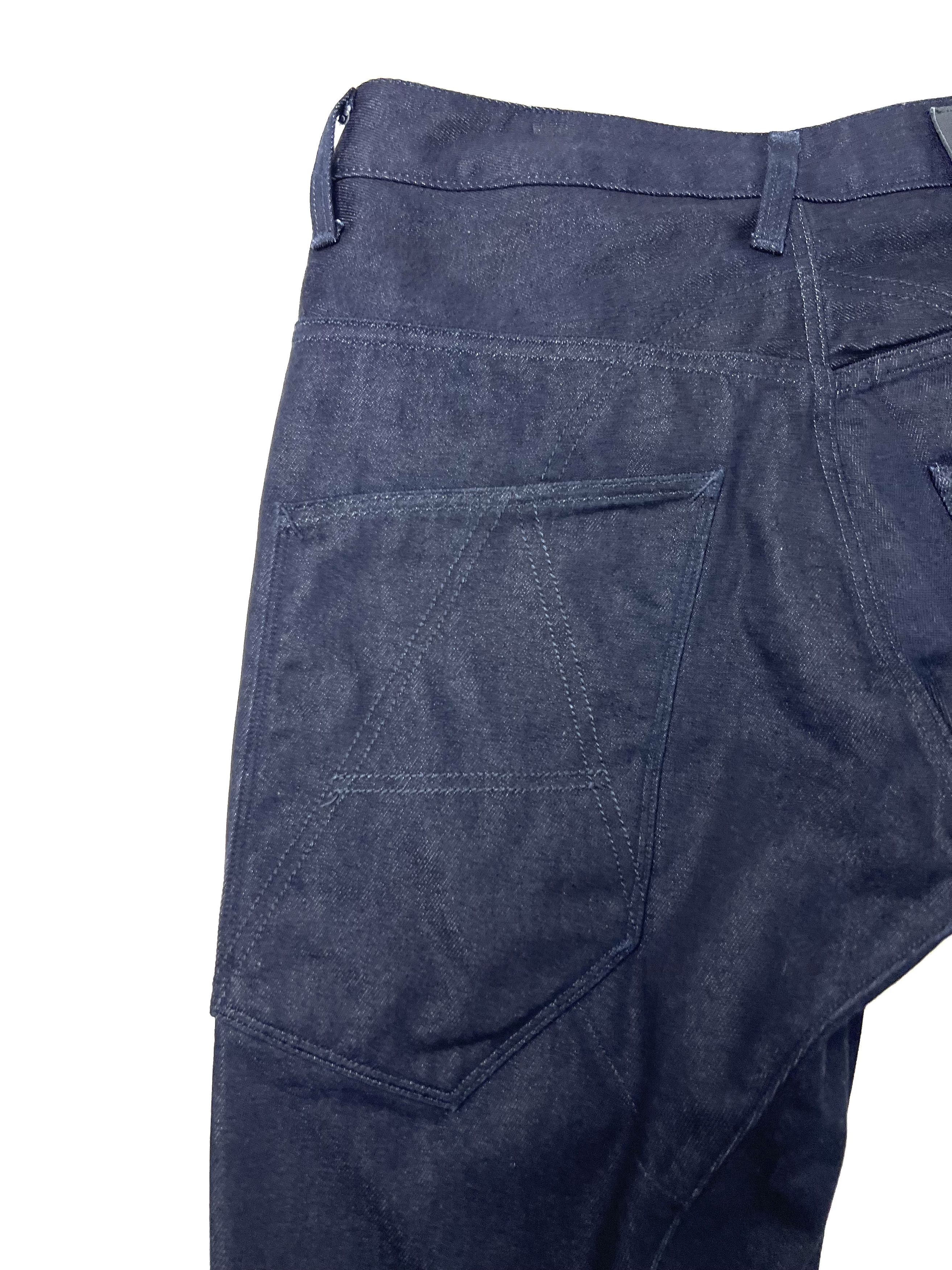 G-Star × Pharrell NEW, G-STAR ORIGINALS RAW LOW CROTCH DENIM SHORTS Size US 30 / EU 46 - 17 Thumbnail