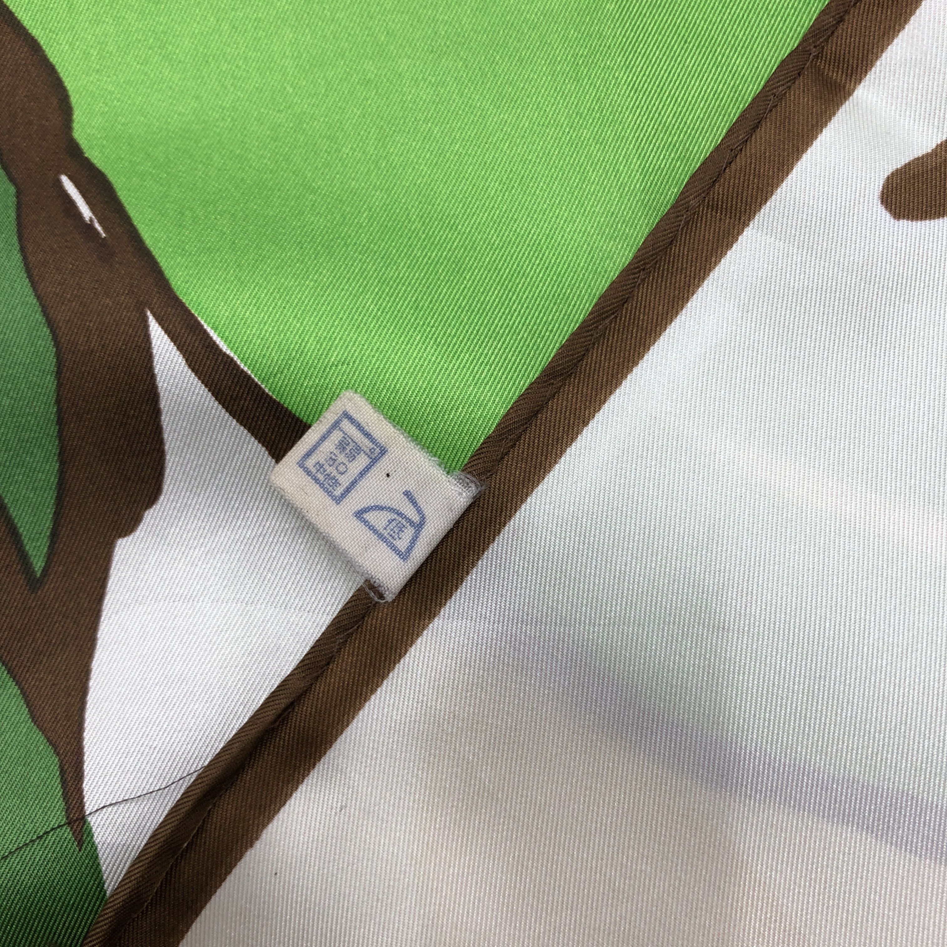Japanese Brand Vintage 90s Floral SILK Scarf Twill Stole Wraps Scarves Size ONE SIZE - 7 Thumbnail
