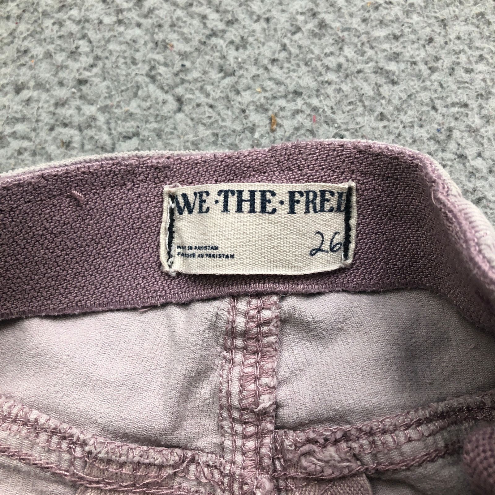 Other We the Free People Jenny Corduroy Flare Pants Womens 26 Pink Size 26" / US 2 / IT 38 - 3 Thumbnail