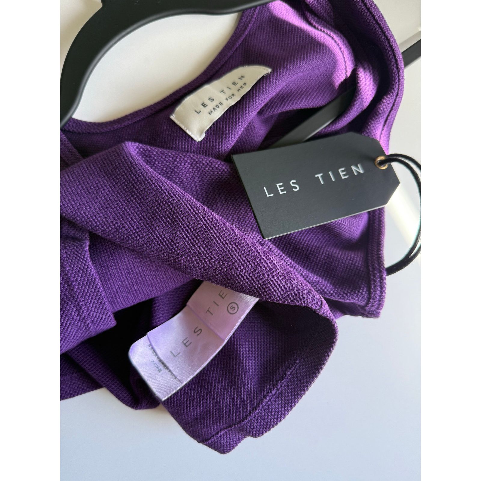 Les Tien $105 New Les Tien Purple Crop Tank - small Size S / US 4 / IT 40 - 5 Thumbnail