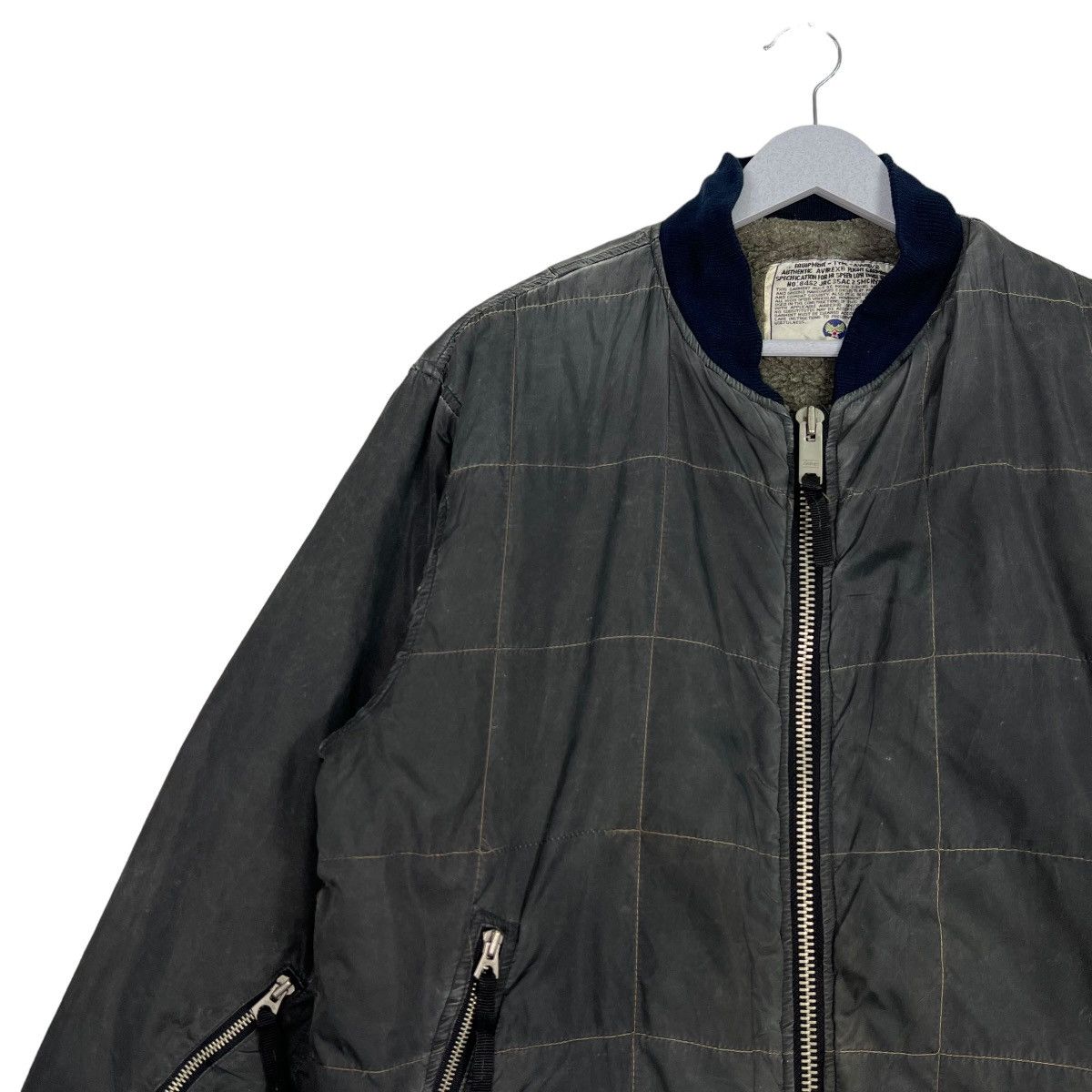 Avirex 🔥 VINTAGE 90s AVIREX BOMBER JACKET Size US S / EU 44-46 / 1 - 5 Thumbnail