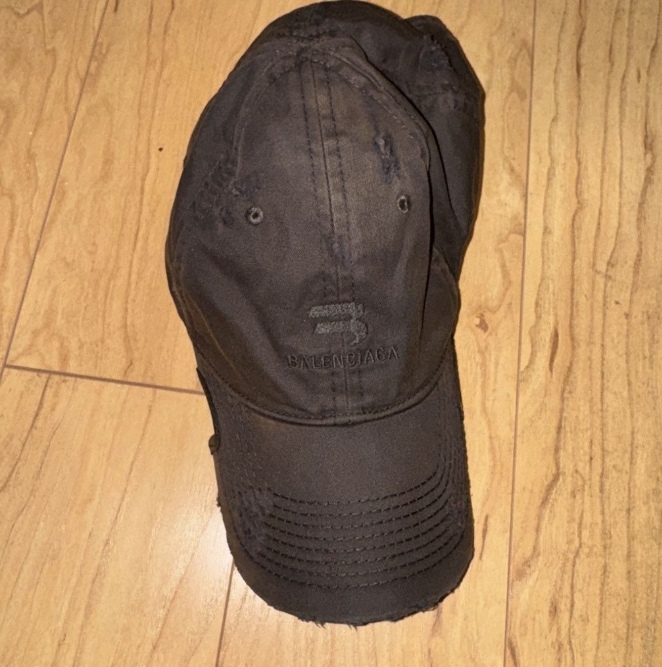 Balenciaga Balenciaga Sunfaded Sporty B Cap Size ONE SIZE - 6 Thumbnail