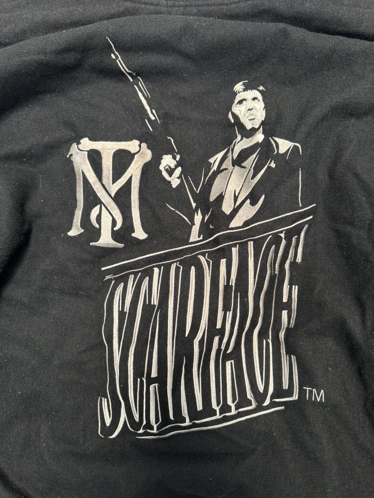 Jeff Hamilton Size 4 XL Vintage Scarface Leather Reversible Jacket Black Size US XXL / EU 58 / 5 - 3 Thumbnail