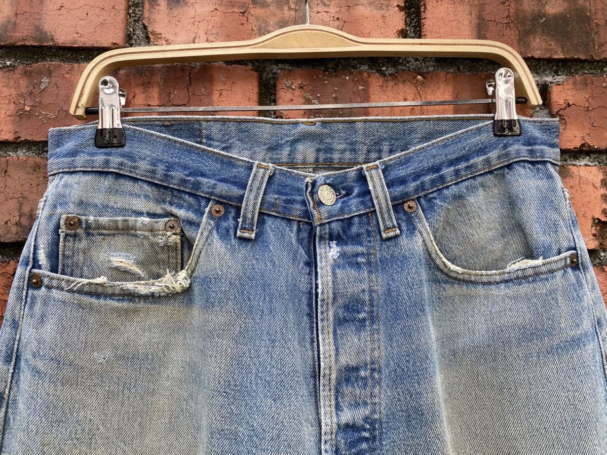 Levi's Vintage Clothing W32x32 Vintage levi's 501 distressed made in USA Size US 32 / EU 48 - 6 Thumbnail