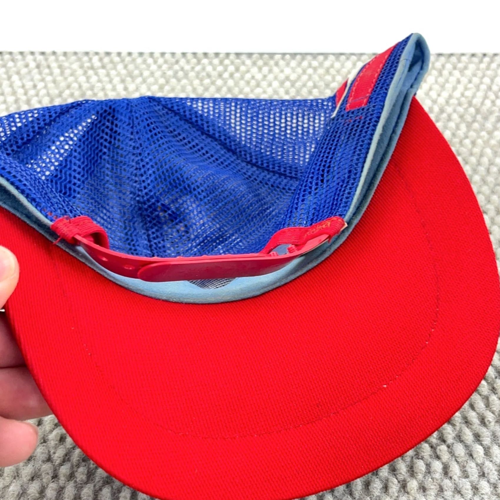 Vintage VINTAGE Pepsi Cola Trucker Hat Cap Snapback 3 Stripe Made In USA 80s Prop Size ONE SIZE - 5 Thumbnail