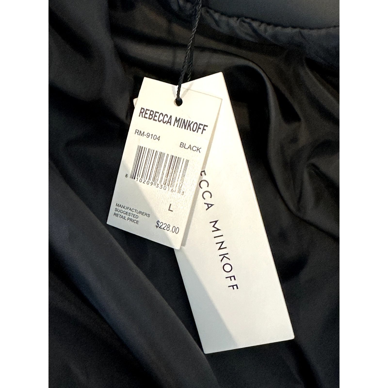 Rebecca Minkoff Rebecca Minkoff Black Light Hooded Trench Coat Black L NWT Size L / US 10 / IT 46 - 10 Thumbnail