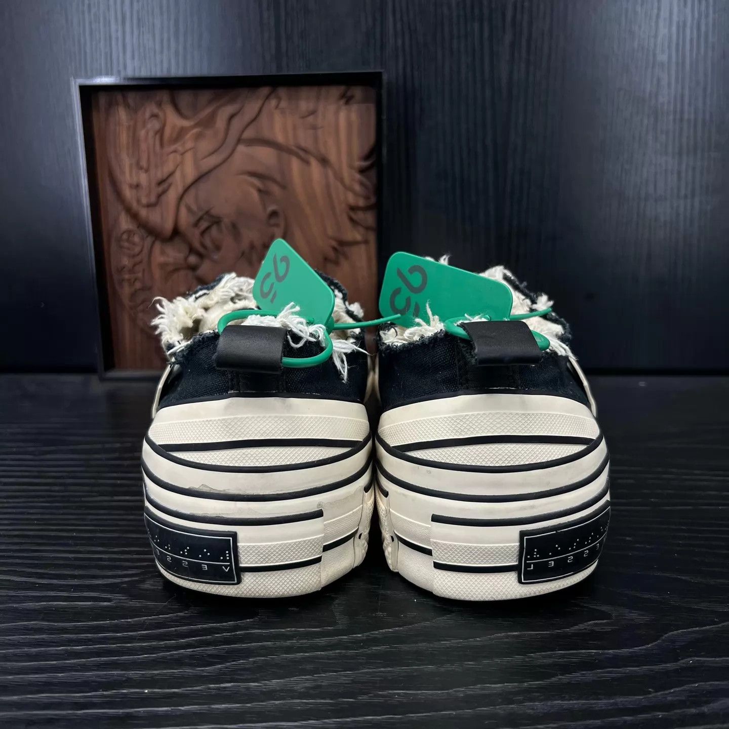 Other Wu Jianhao black white shoes size 45 original box Size US 10.5 / EU 43-44 - 5 Thumbnail
