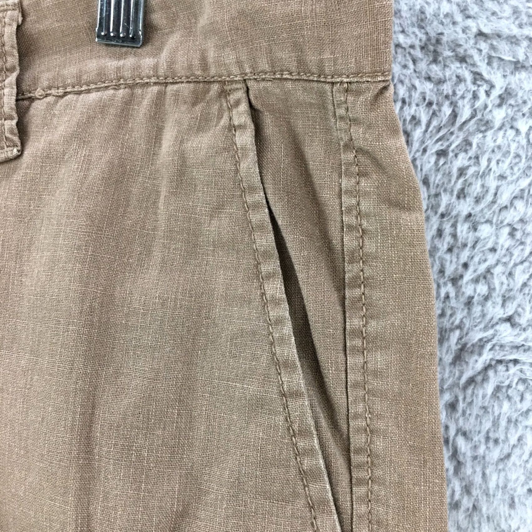 Old Navy Old Navy Pants Mens 32x32 Brown Flat Front Straight Leg Mid Rise Zip Fly Casual Size US 32 / EU 48 - 3 Thumbnail