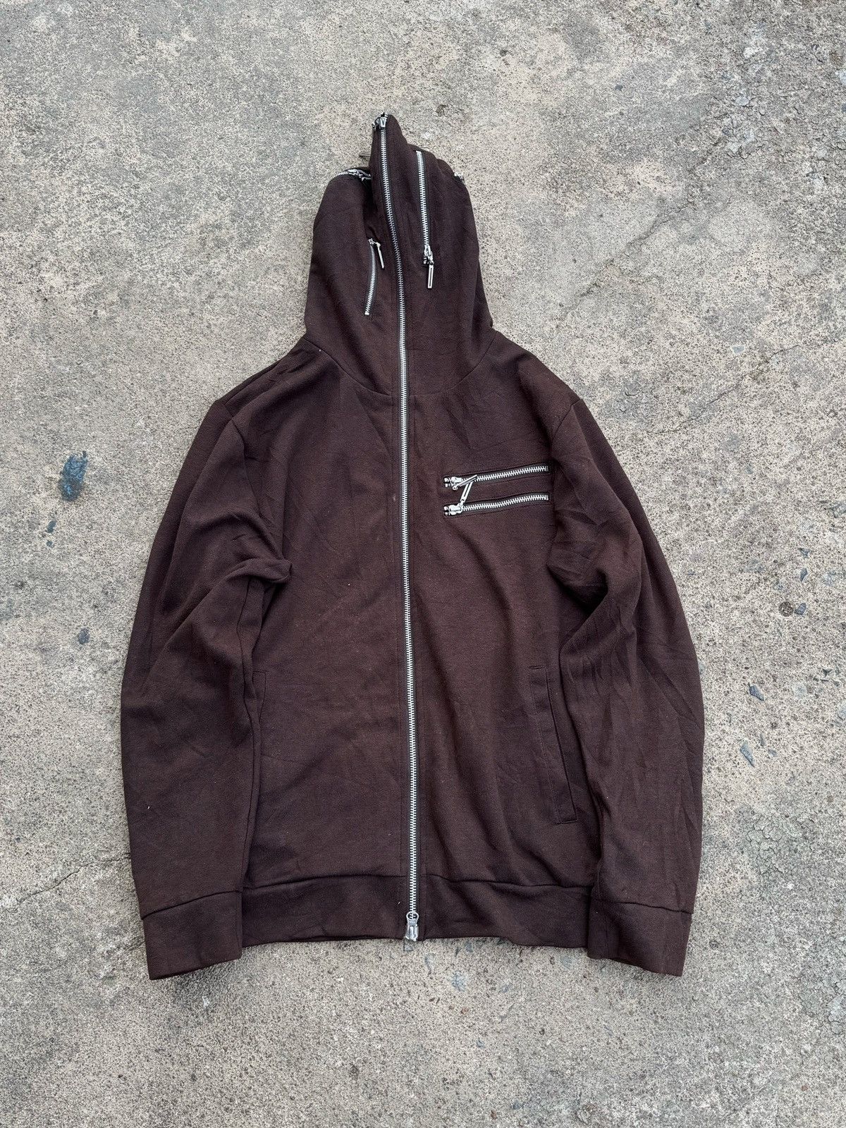 14th Addiction Multi Zipper Hoodie Male&co Goa Japanese Styled Size US L / EU 52-54 / 3 - 2 Thumbnail