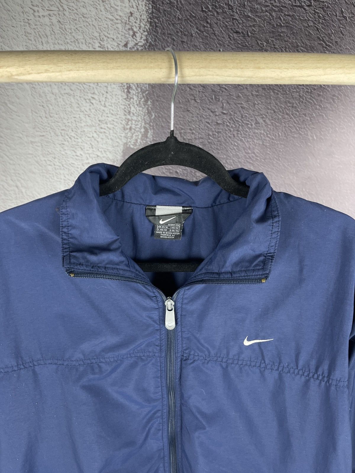 Nike Nike vintage y2k blue centre back logo track top jacket Size US M / EU 48-50 / 2 - 7 Thumbnail
