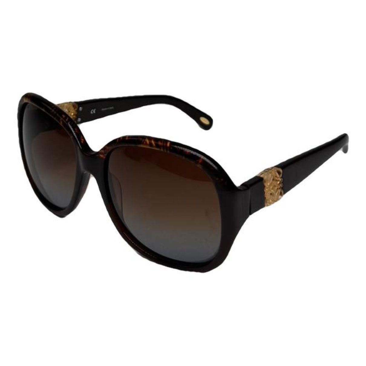 Loewe Brown Plastic Sunglasses Size ONE SIZE - 1 Thumbnail