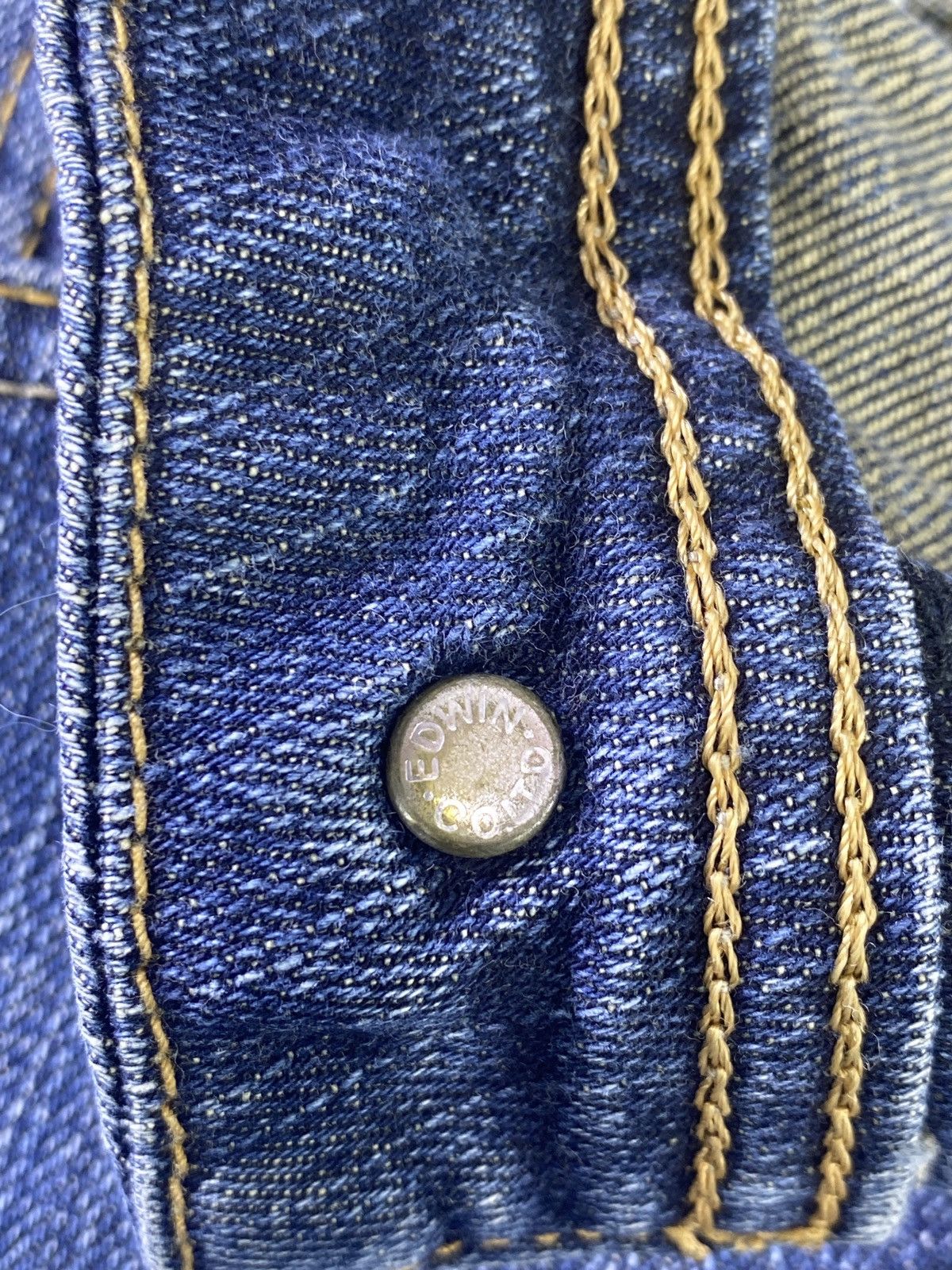 Edwin × Japanese Brand × Jean Miss Edwin Distress Wash Denim - J932 Size 30" / US 8 / IT 44 - 6 Thumbnail