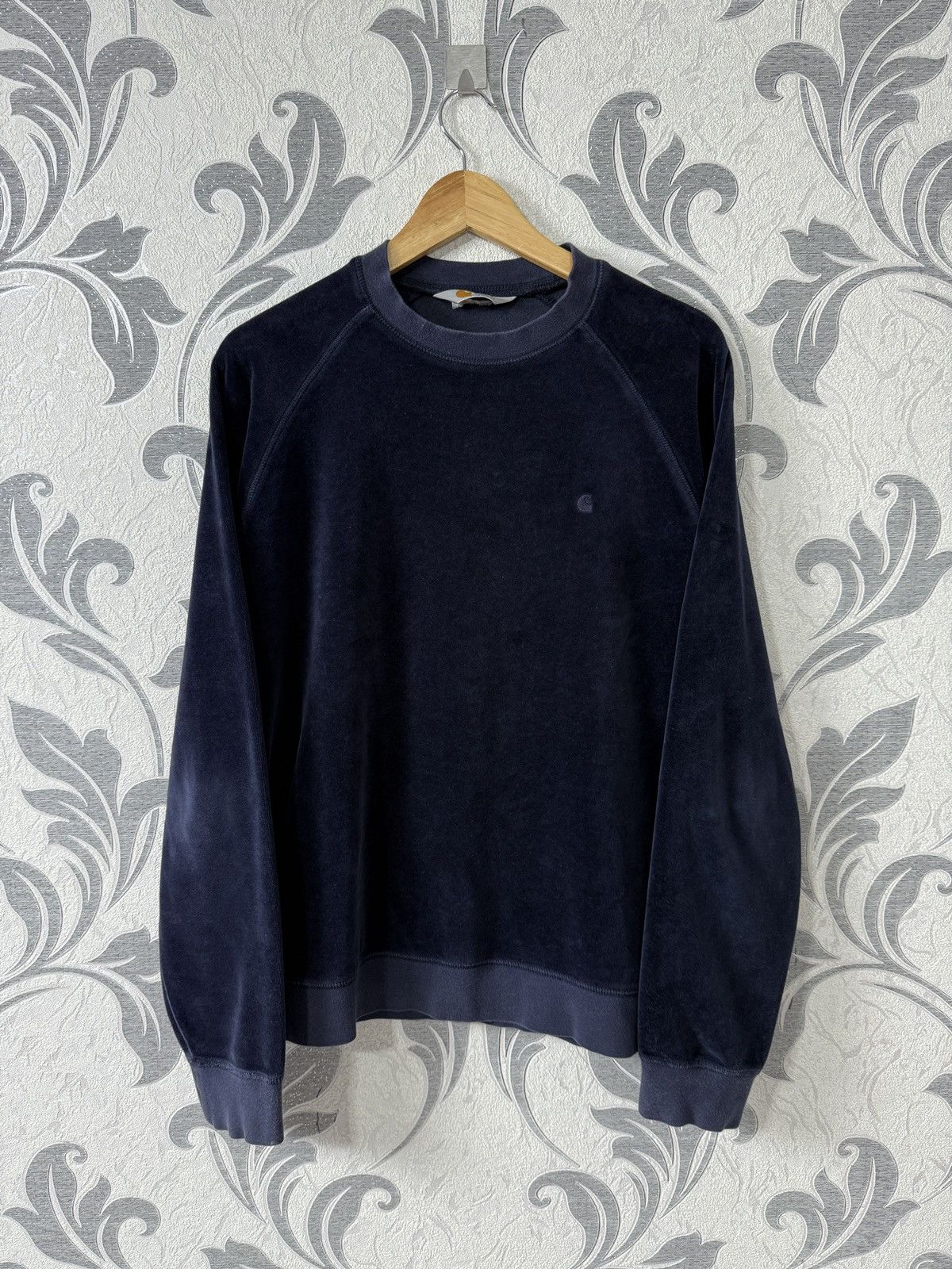 Carhartt 🔥VINTAGE CARHARTT CREWNECK SWEATSHIRT VELVET Y2K Size US M / EU 48-50 / 2 - 7 Thumbnail