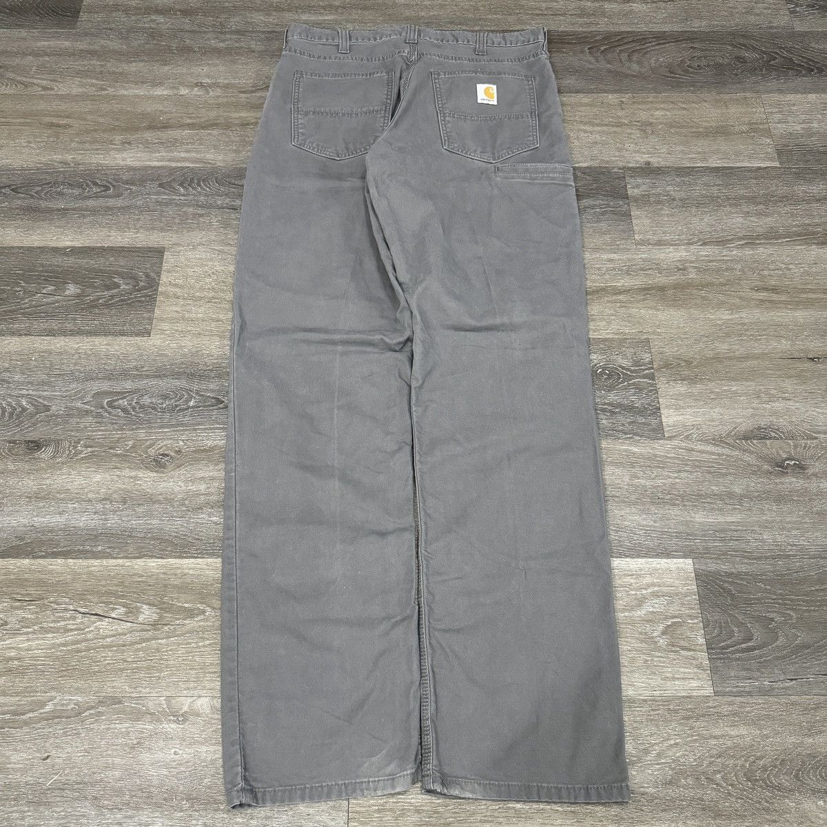 Carhartt × Vintage Essential vintage Y2K Carhartt wide leg grey pants Size US 34 / EU 50 - 1 Thumbnail