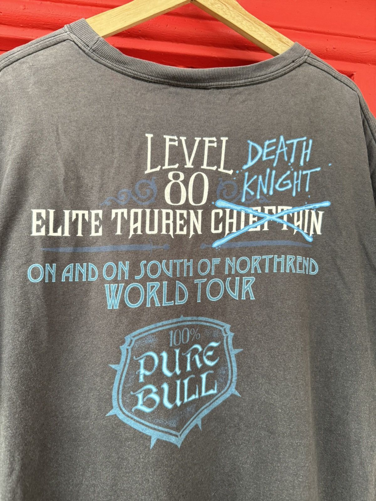The Game Vintage World of Warcraft Death Knight Blizzard Tee Size US XL / EU 56 / 4 - 5 Thumbnail