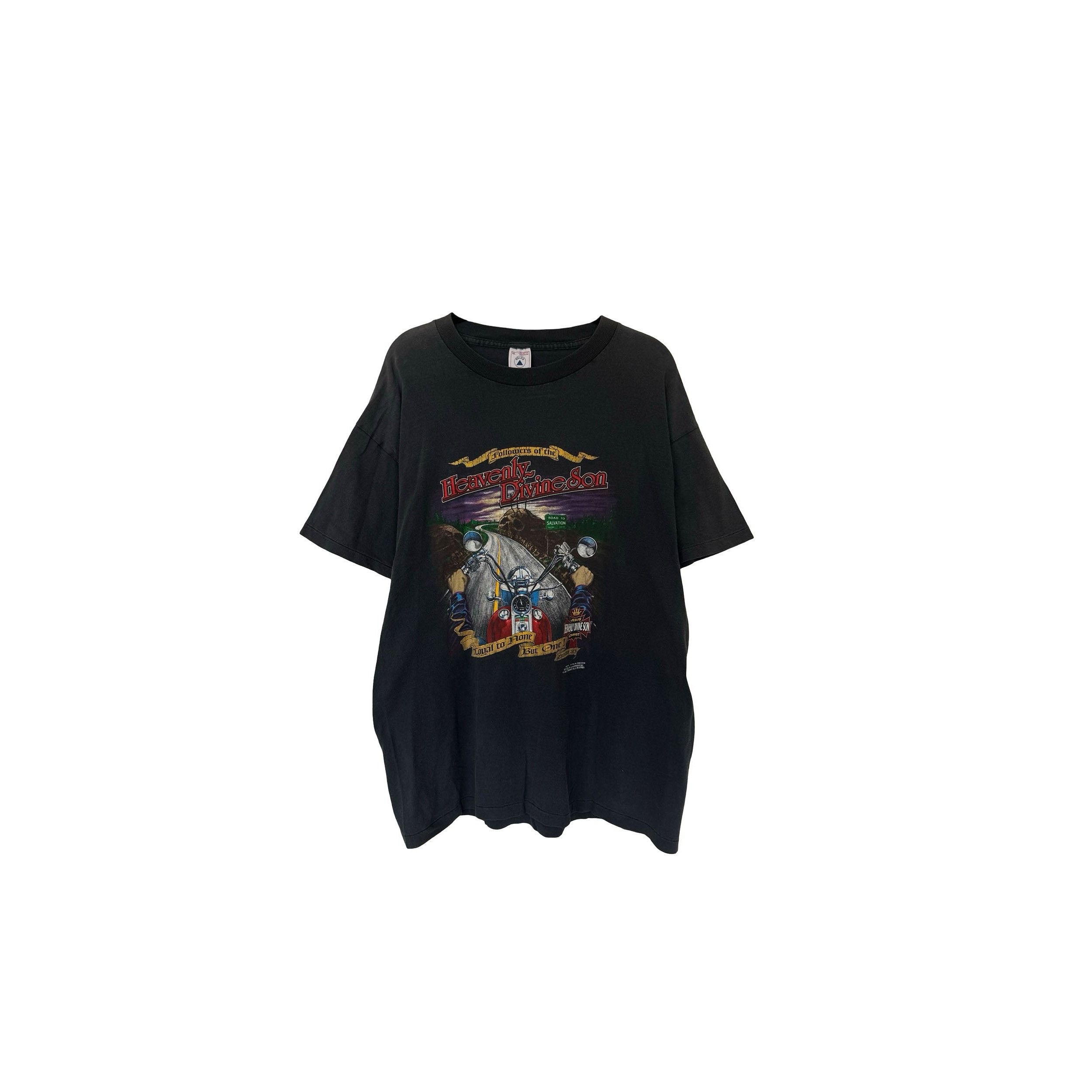 90s Tシャツ XL Heavenly Jesus Divine Son Vintage 1991 Jesus Born to Die Double Sided Tee | Reset