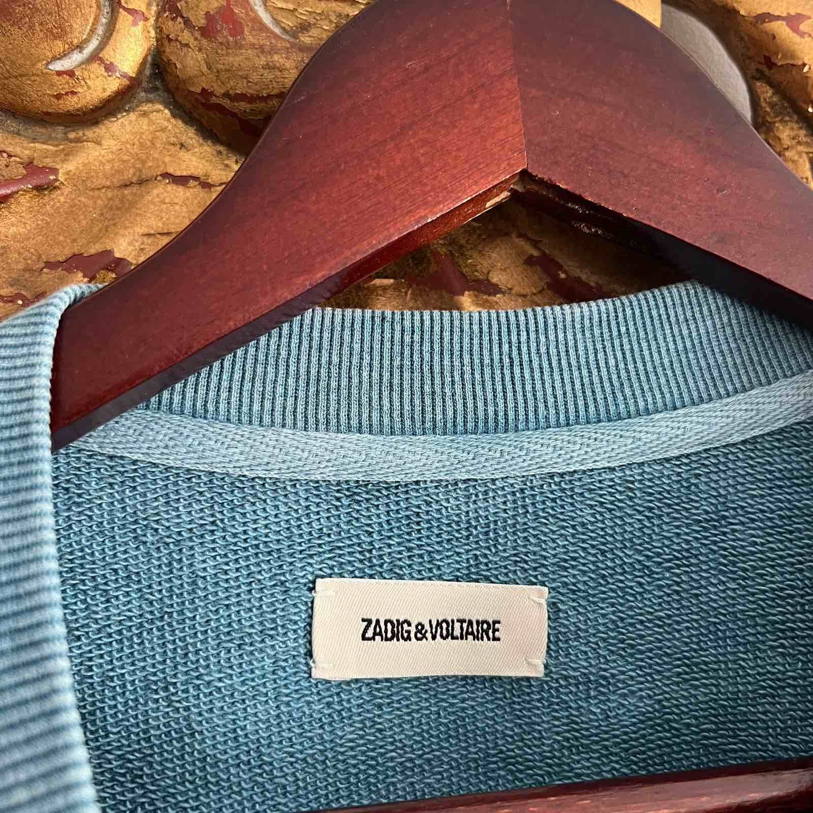 Zadig & Voltaire zadig voltaire sweatshirt mon amour Sz S Size S / US 4 / IT 40 - 5 Thumbnail