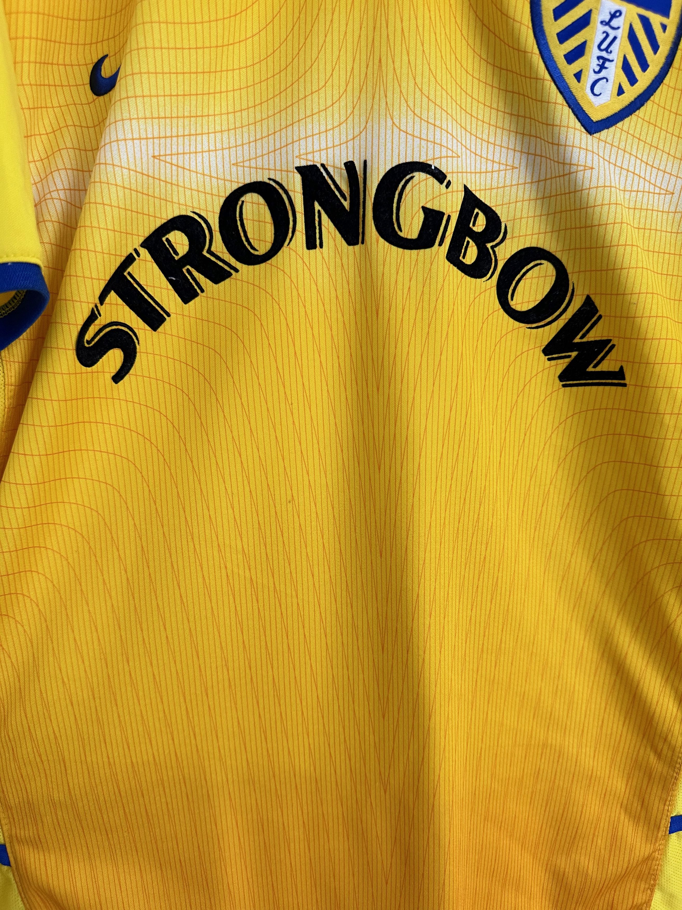 Nike 2002 Replica Leeds Away Soccer Jersey Football shirt Size US XL / EU 56 / 4 - 2 Thumbnail