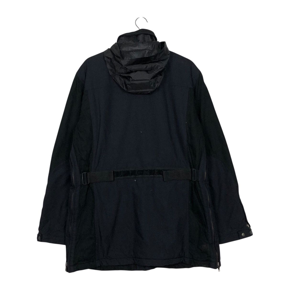 Japanese Brand Black Zip Up Jacket Stand Collar Pocket Casual Coat Biglidue Size US M / EU 48-50 / 2 - 9 Thumbnail