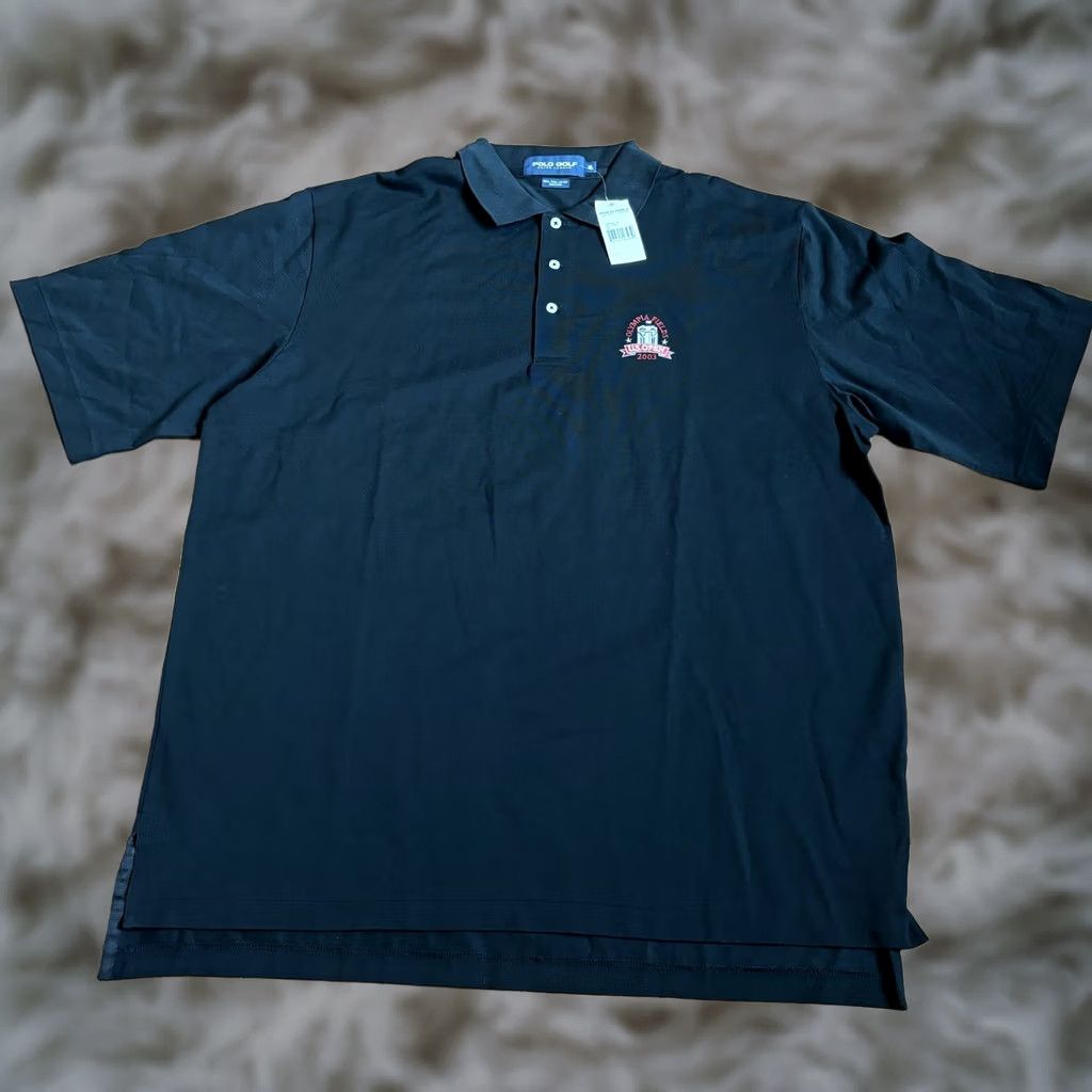 Polo Ralph Lauren Polo Ralph Lauren Golf Shirt Black XL Mens "Olympia Fields US Open 2003" NWT Size US XL / EU 56 / 4 - 1 Thumbnail