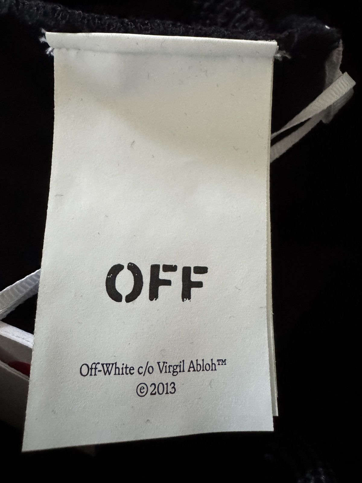 Off-White Off-White Embroidered Cuffed Sweatpants Size US 26 / EU 42 - 8 Thumbnail