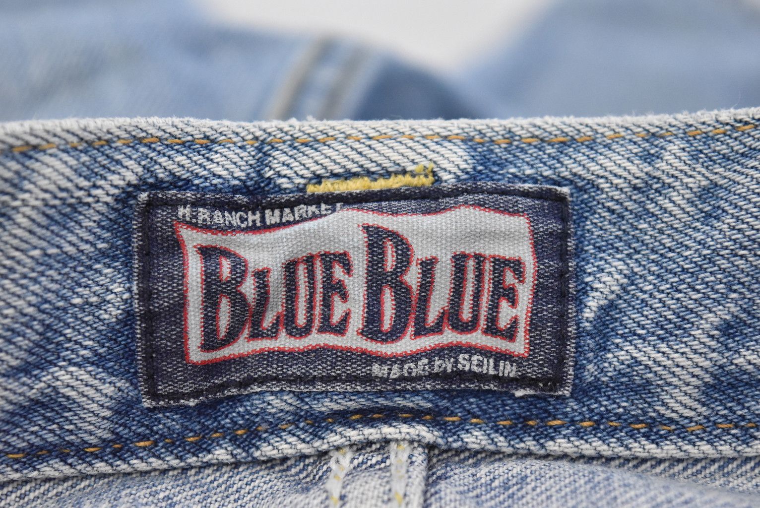Blue Blue Japan damaged denim shorts 22631 - 444 58 Size US 31 - 6 Thumbnail