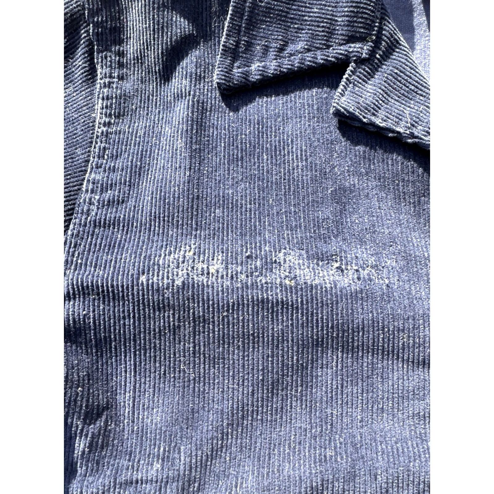 Vintage VINTAGE FFA Corduroy Jacket Navy Blue 38 Adult Medium Wisconsin Cashton FFA Emblem 1990s Casual Mens Size US XXS / EU 40 - 7 Thumbnail