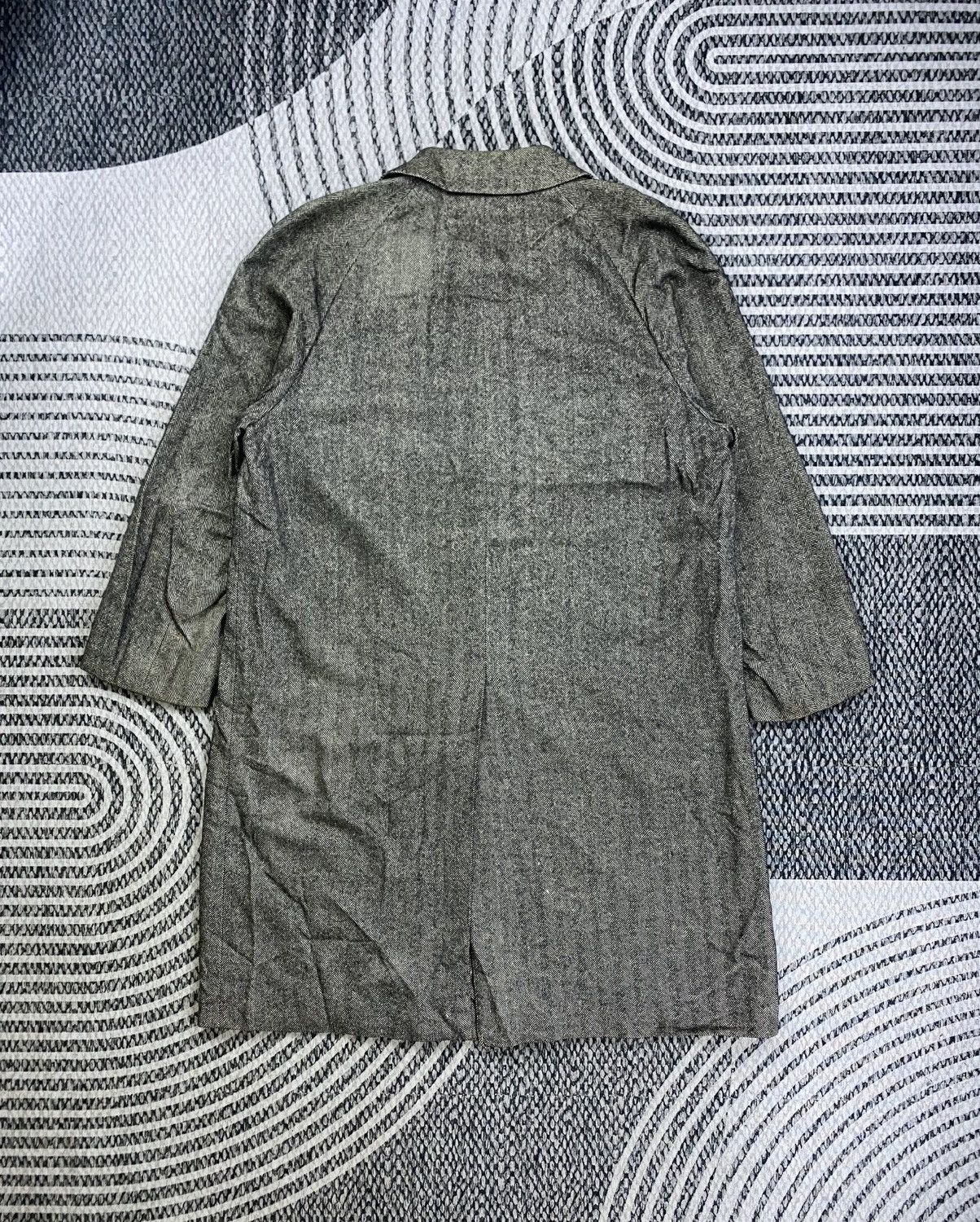 Lanvin Vintage Lanvin Grey Trench Coat Jacket Size US XL / EU 56 / 4 - 2 Thumbnail