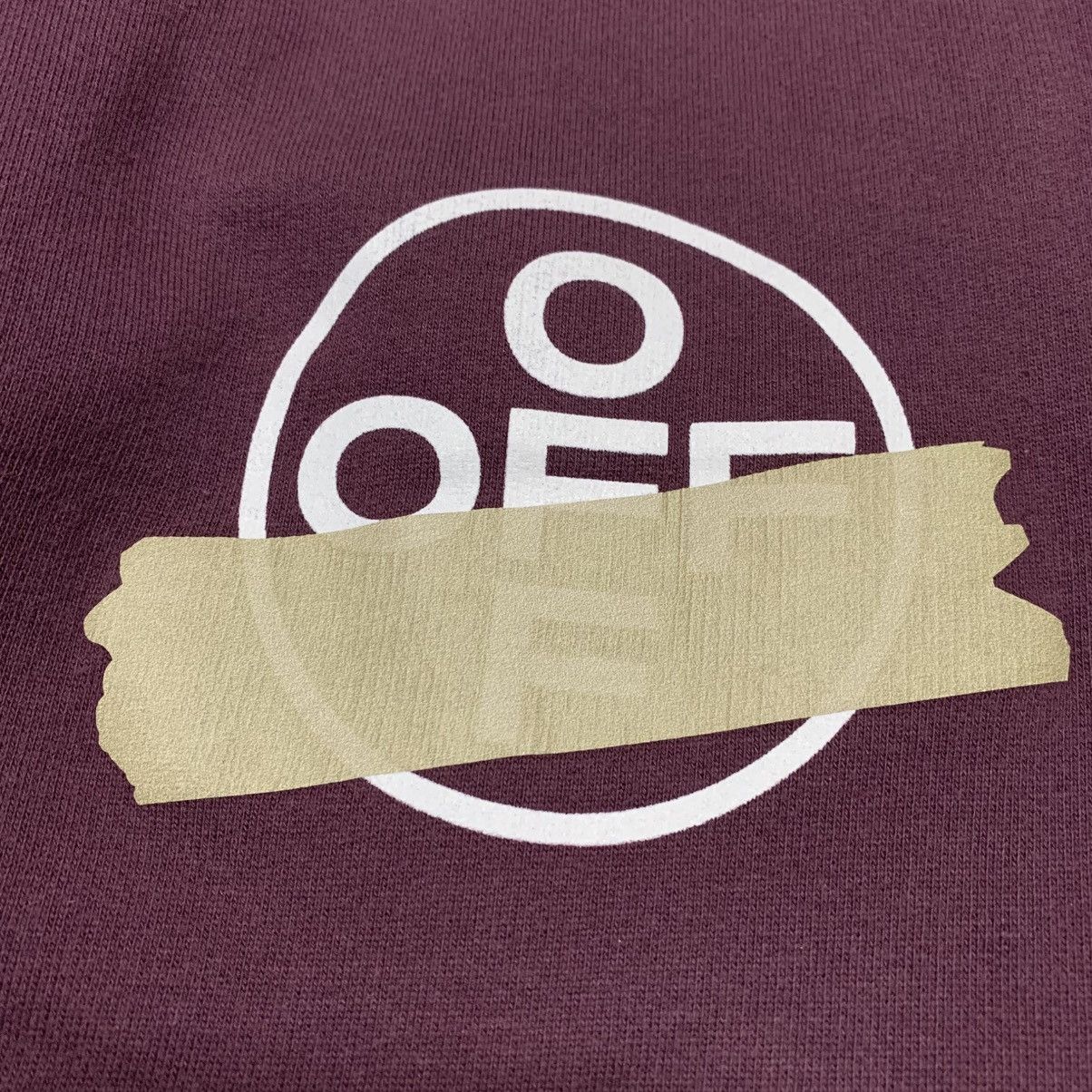 Off-White Off White XS Tape Diag Joggers Bottoms Burgundy Virgil Abloh Size US 28 / EU 44 - 3 Thumbnail
