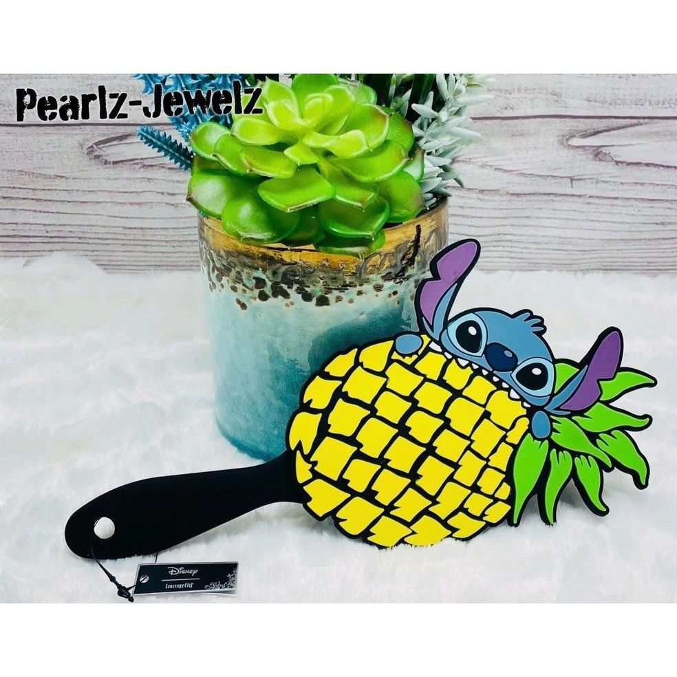 Disney Loungefly Disney Lilo & STITCH with Pineapple Hair Brush NEW Size ONE SIZE - 1 Thumbnail