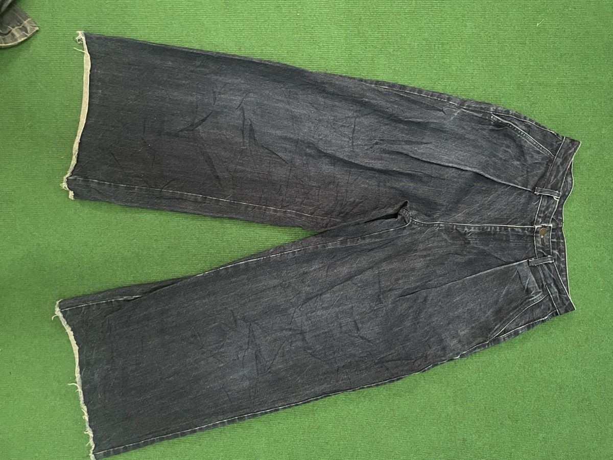 If Six Was Nine × Japanese Brand Japanese GU Baggy Wide Leg Jeans Size US 30 / EU 46 - 2 Thumbnail