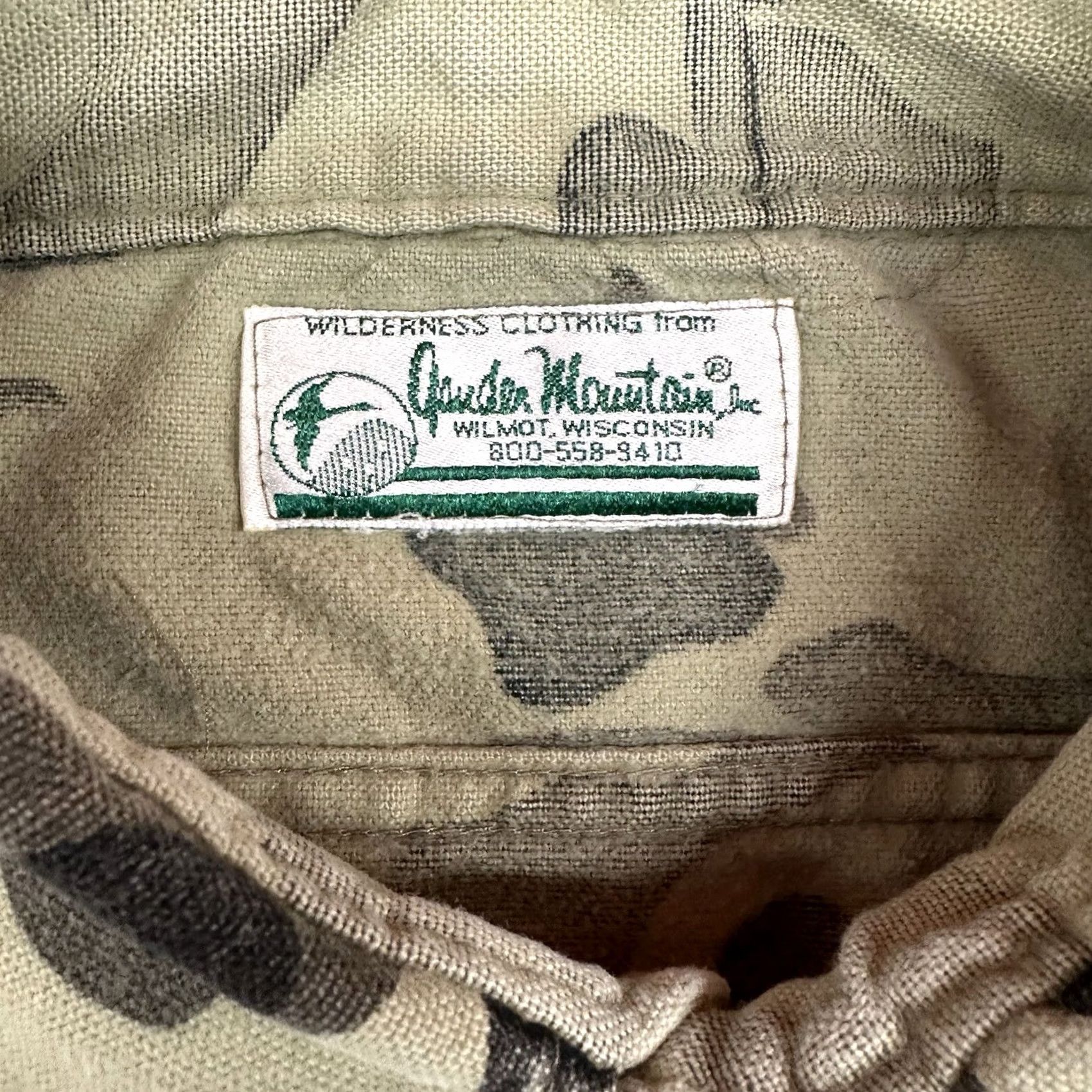 Hunter VINTAGE Gander Mountain Shirt Mens XL 80s Camouflage Size US XL / EU 56 / 4 - 2 Thumbnail
