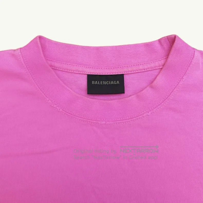 Balenciaga Balenciaga Letter Logo Printed Round Neck Short Sleeve Size XS / US 0-2 / IT 36-38 - 5 Thumbnail