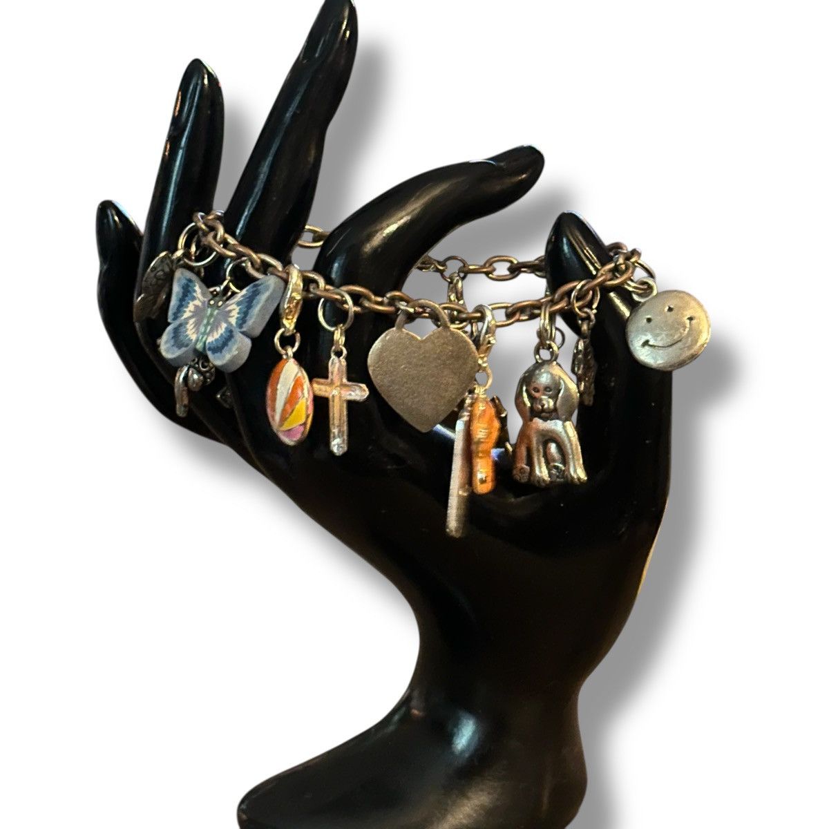 Other Silver tone loaded charm bracelet Size ONE SIZE - 2 Thumbnail