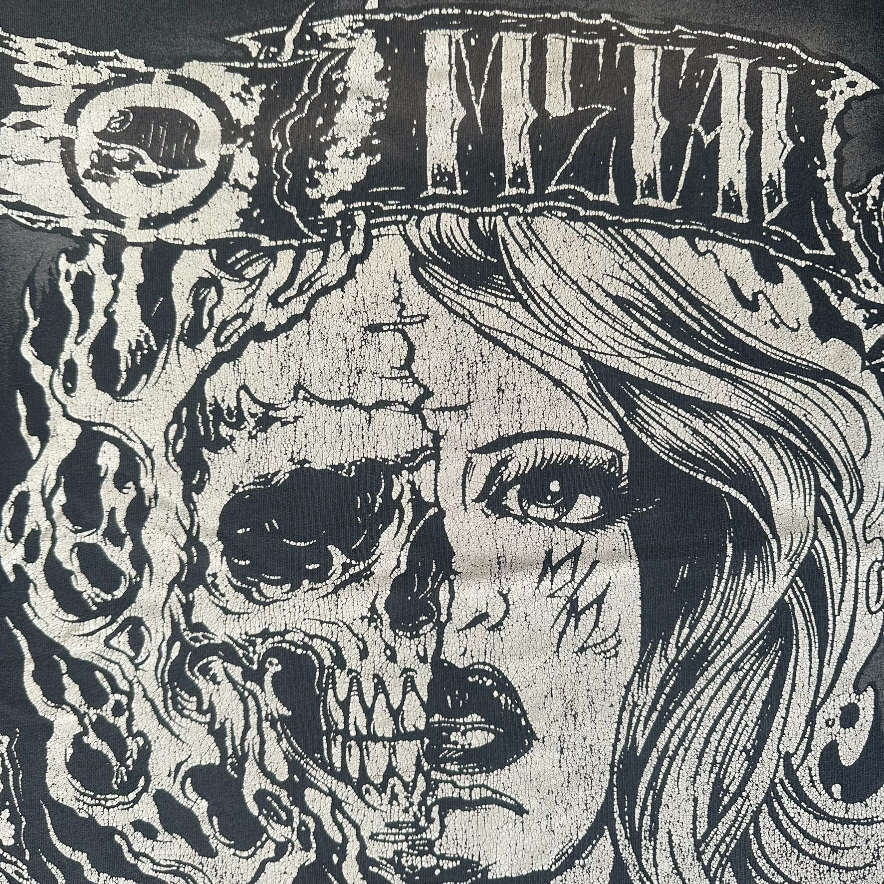 Metal Mulisha Vintage Metal Mulisha Skull T-Shirt Faded Y2K Biker Punk Tee Size US L / EU 52-54 / 3 - 3 Thumbnail