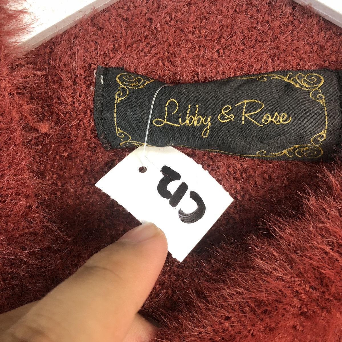 Japanese Brand DL Lubby & Rose Brown mohair fur shaggy Knitwear #C022 Size S / US 4 / IT 40 - 10 Thumbnail