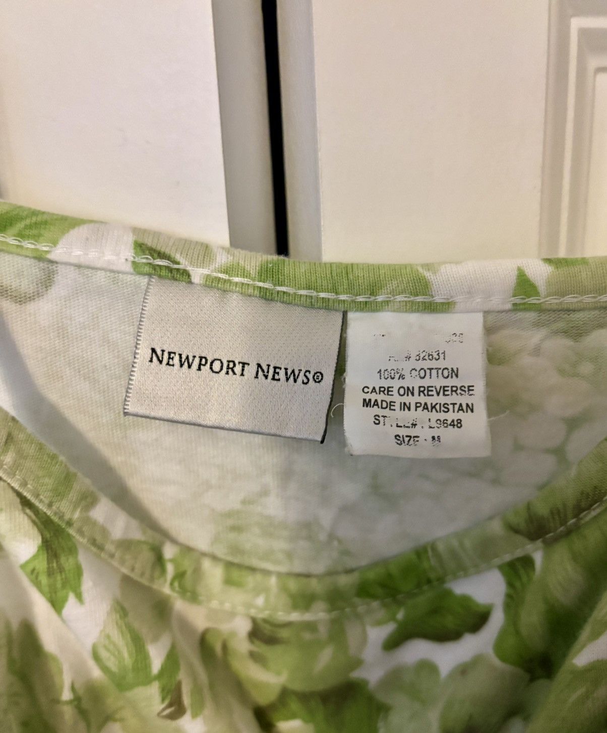 Vintage Vintage Spaghetti Strap Green Floral 90s Mini Dress Size M / US 6-8 / IT 42-44 - 6 Thumbnail