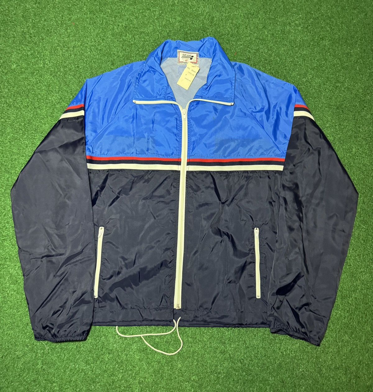 Vintage Vintage 70s 80s Skor Minimalist NWT Windbreaker Jacket Size US M / EU 48-50 / 2 - 1 Thumbnail